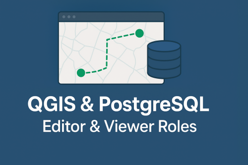 QGIS PostgreSQL Editor Viewer Roles